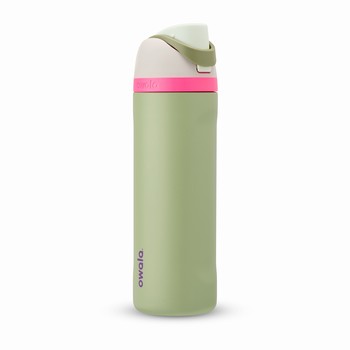 Owala 24oz FreeSip® Water Bottles Green | PZUYVL653